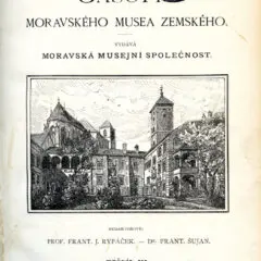 Časopis moravského muzea – Acta Musei Moraviae 