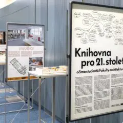 Studenti brněnské architektury představili v Moravské zemské knihovně své návrhy na modernizaci obecních knihoven