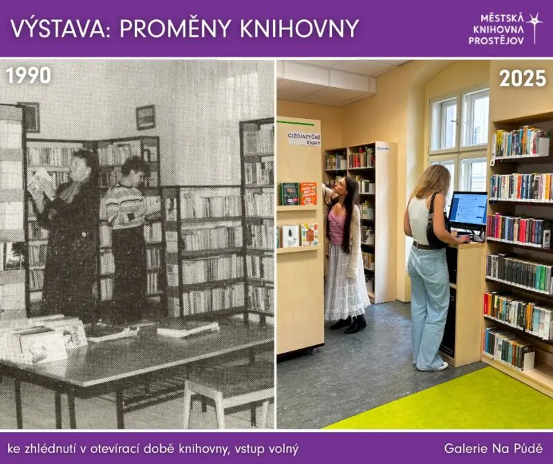 výstava proměny knihovny