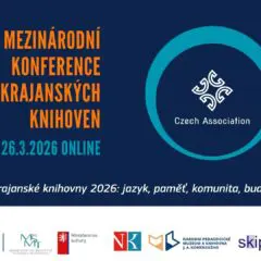 Krajanské knihovny z&nbsp;celého světa se setkají na mezinárodní konferenci. Cílem je posílit jejich roli při&nbsp;šíření českého jazyka a&nbsp;kultury