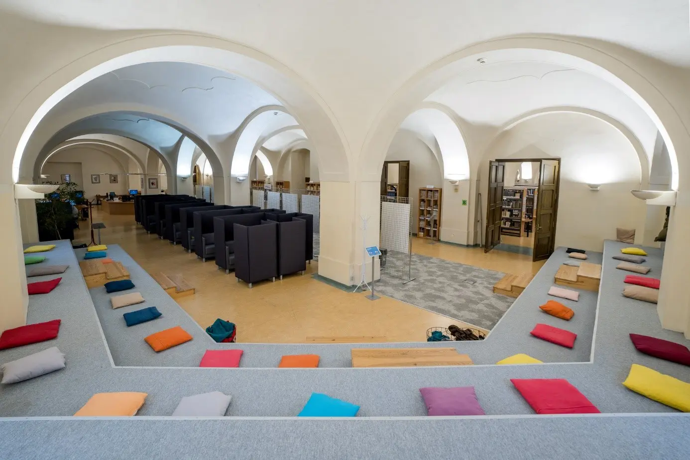 POKOJÍČKY aneb wellbeing v univerzitní knihovně   