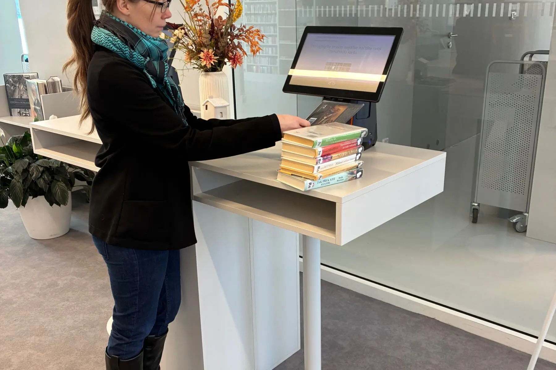 Bezobslužný provoz Městské knihovny v&nbsp;Chodově 